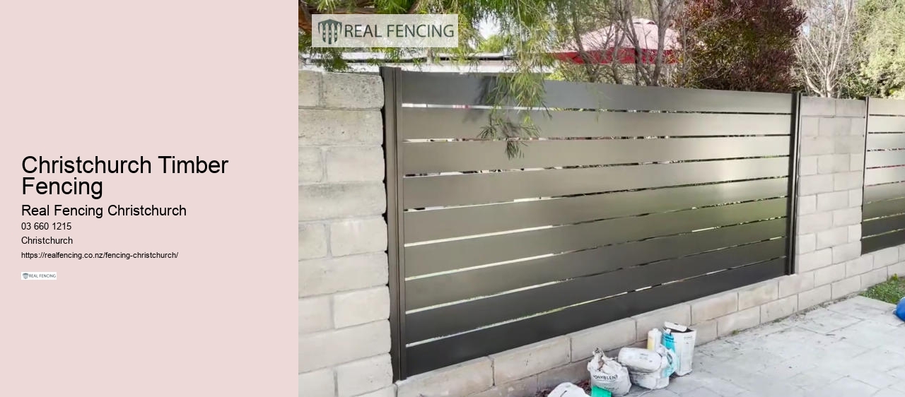 fencing chch