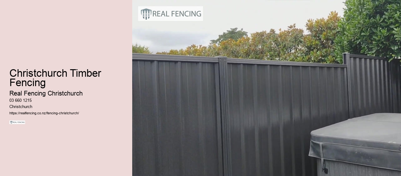 fence repairs christchurch nz