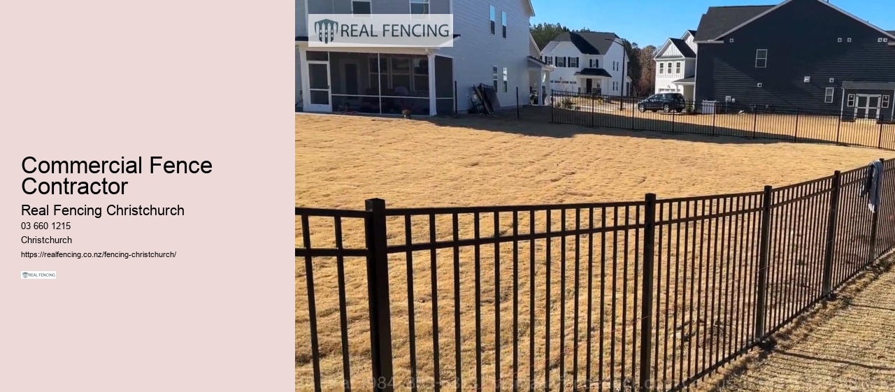 Commercial Fence Contractor