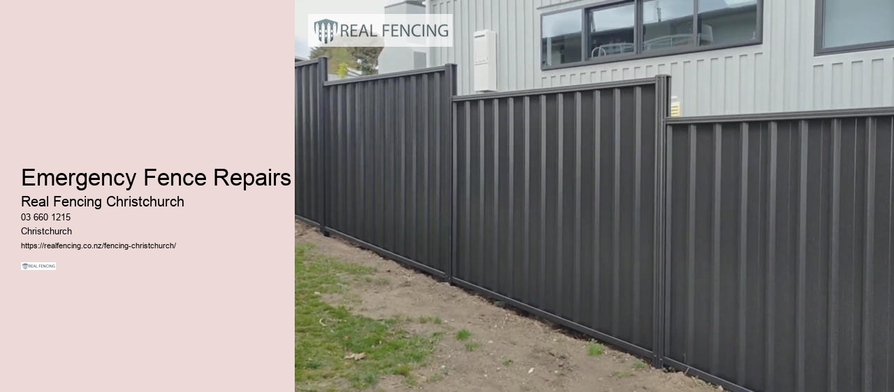 fence repair company