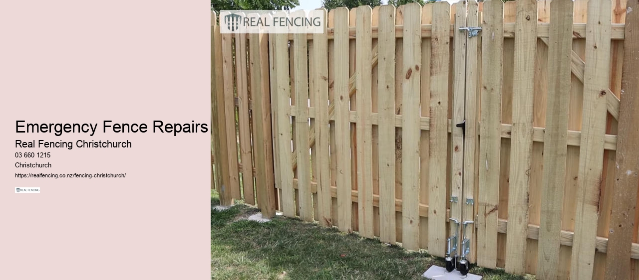 christchurch fence contractor