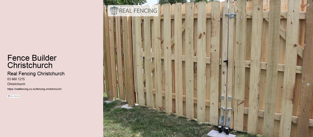 Fence Builder Christchurch