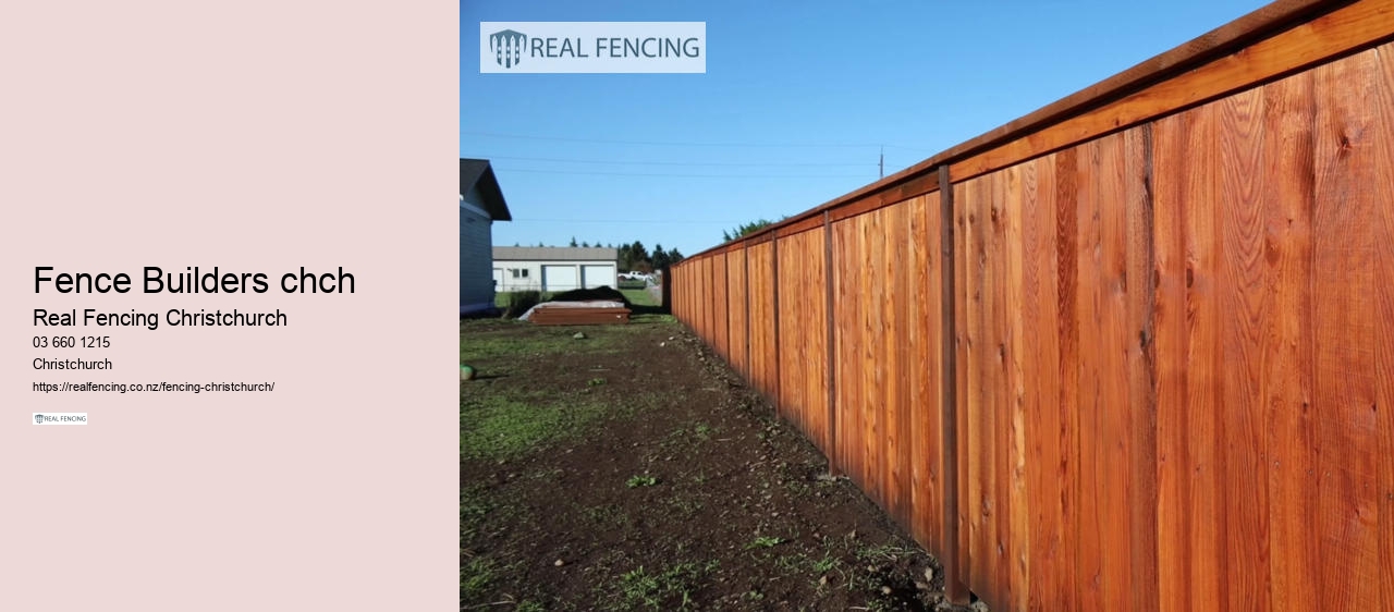 Fence Builders chch