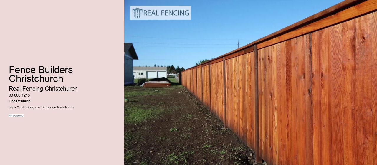 christchurch timber fencing