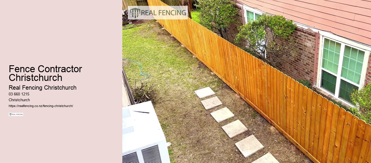 Fence Contractor Christchurch