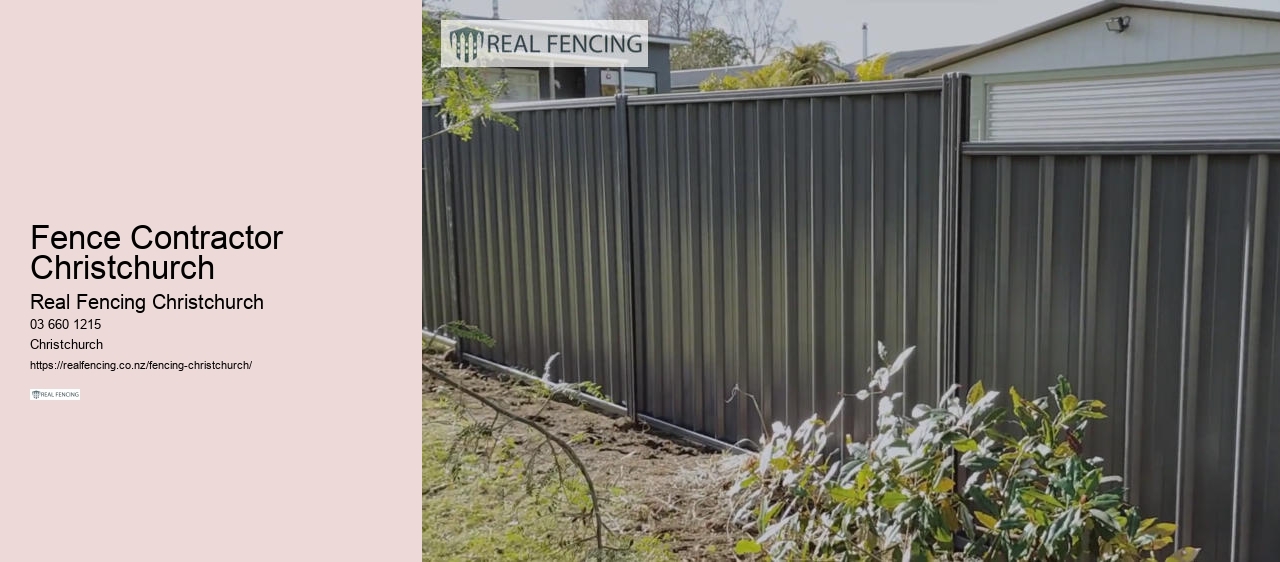 christchurch fence builders