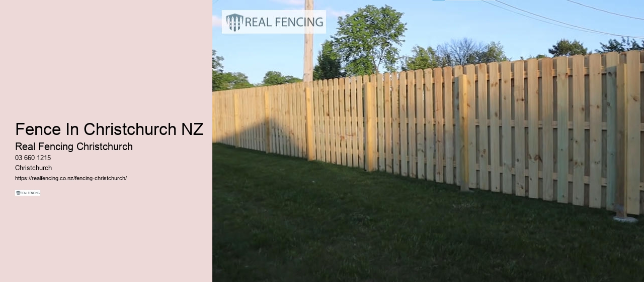 christchurch fences