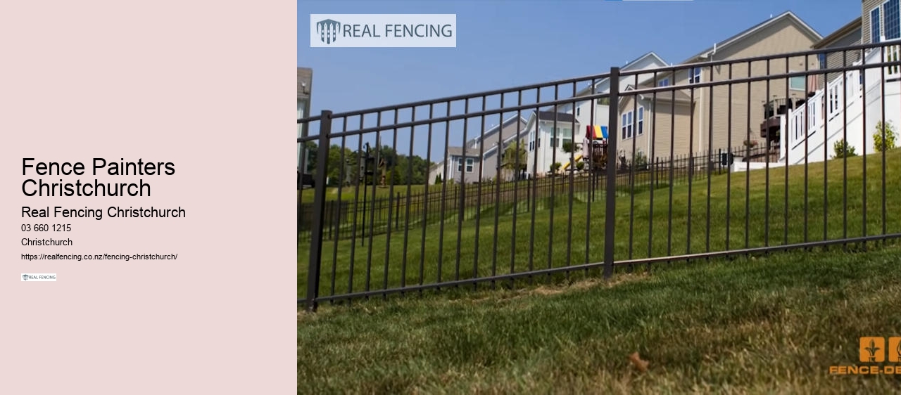 fence contractor christchurch