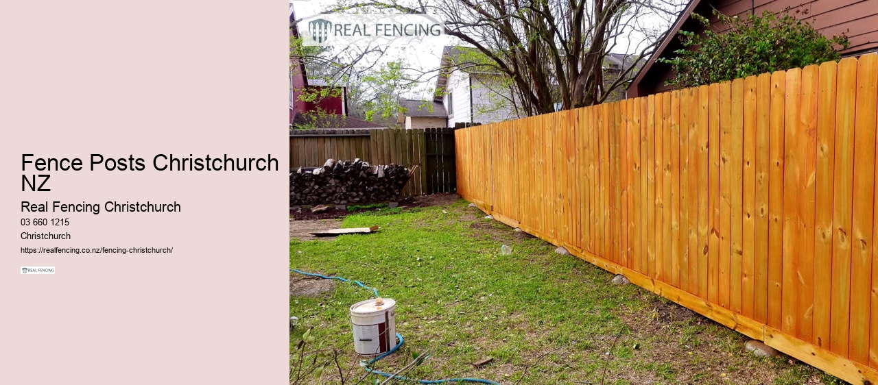 kwila wood fencing christchurch