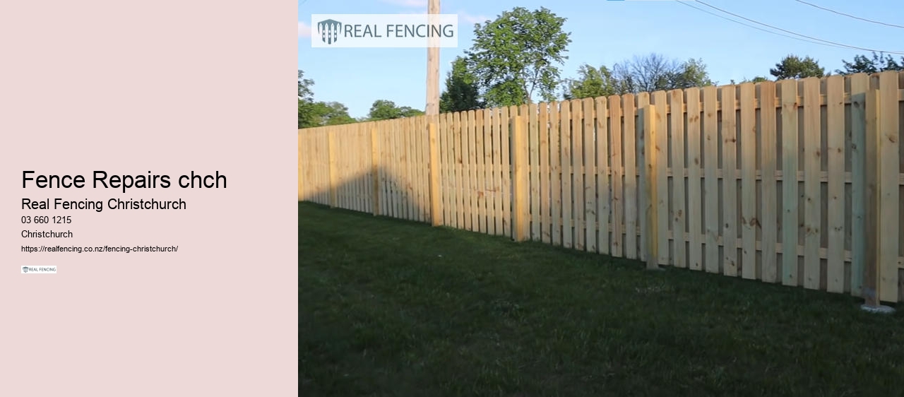 vinyl fence christchurch