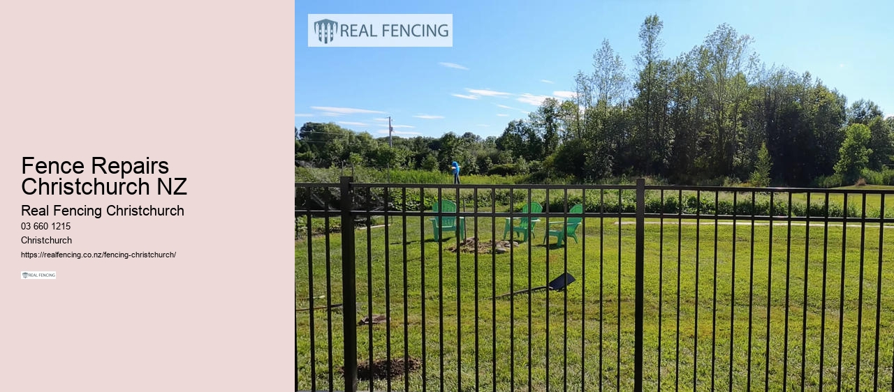 christchurch fence builders