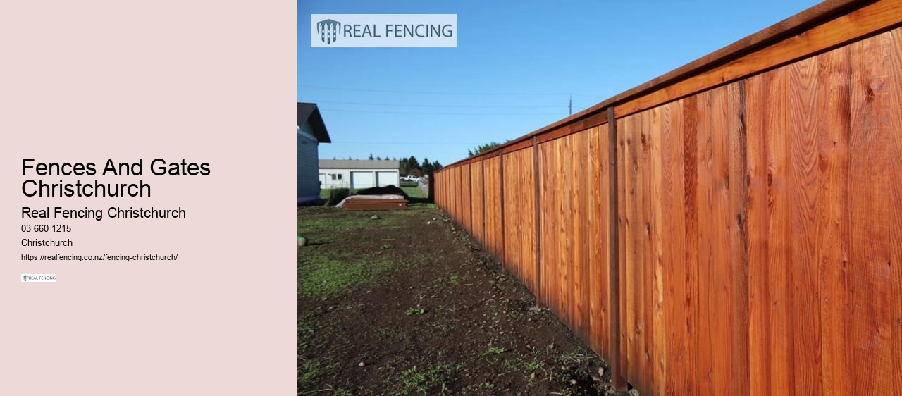 pvc fencing chch