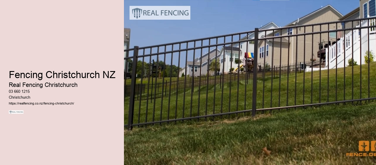 fencing christchurch nz