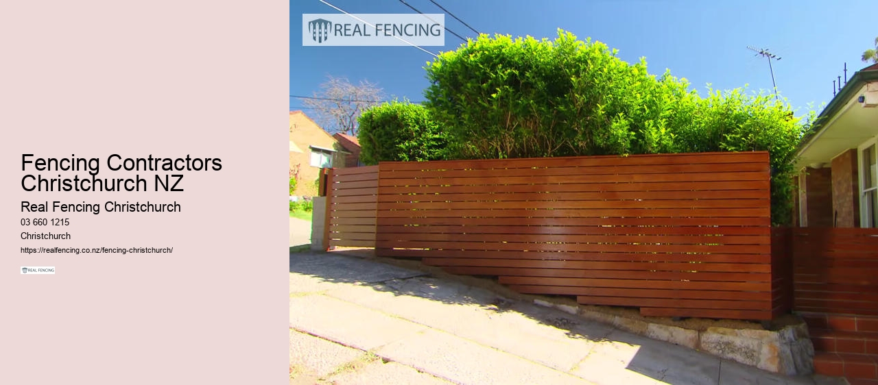 Fencing Contractors Christchurch NZ