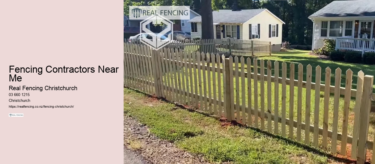 Fencing Contractors Near Me