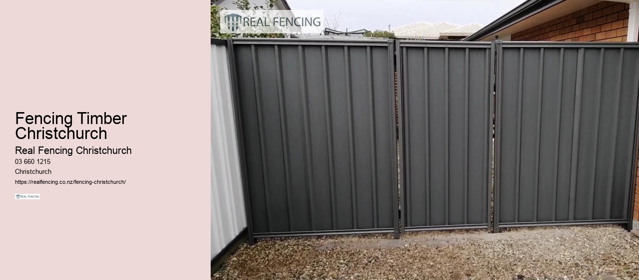 fence repair christchurch