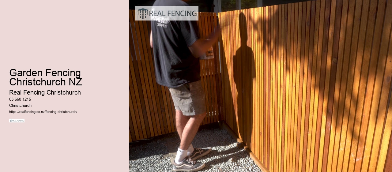 fence builder christchurch