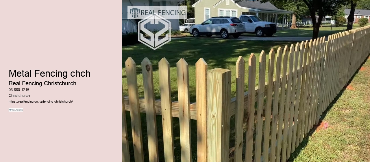 Metal Fencing chch