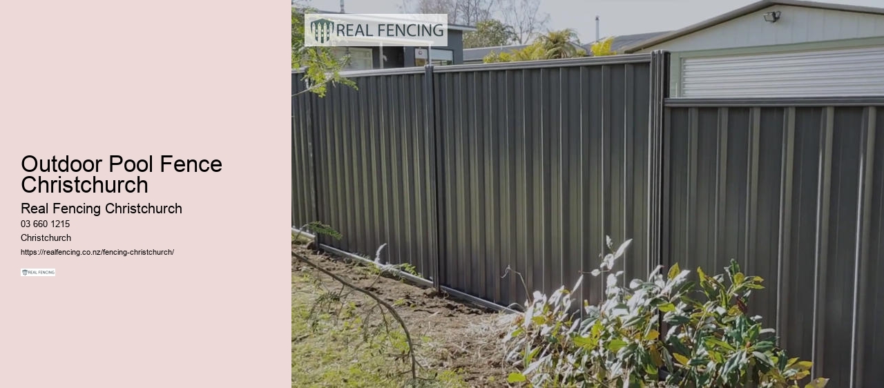 aluminium pool fencing christchurch nz