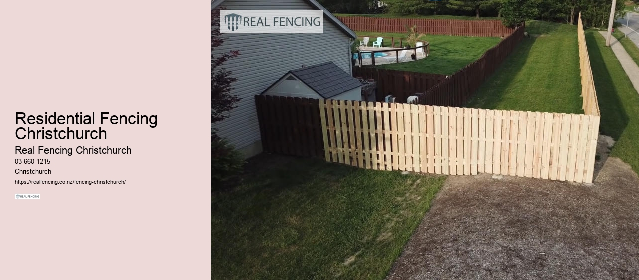 vinyl fence christchurch