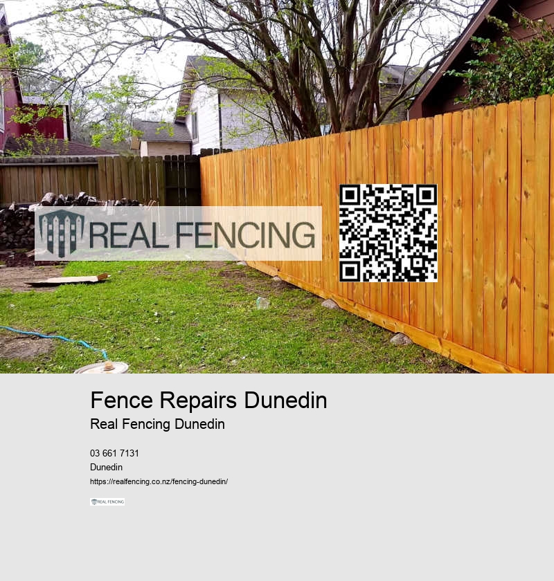Cedar Privacy Fencing Dunedin