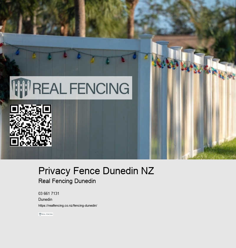 Black PVC Fence NZ