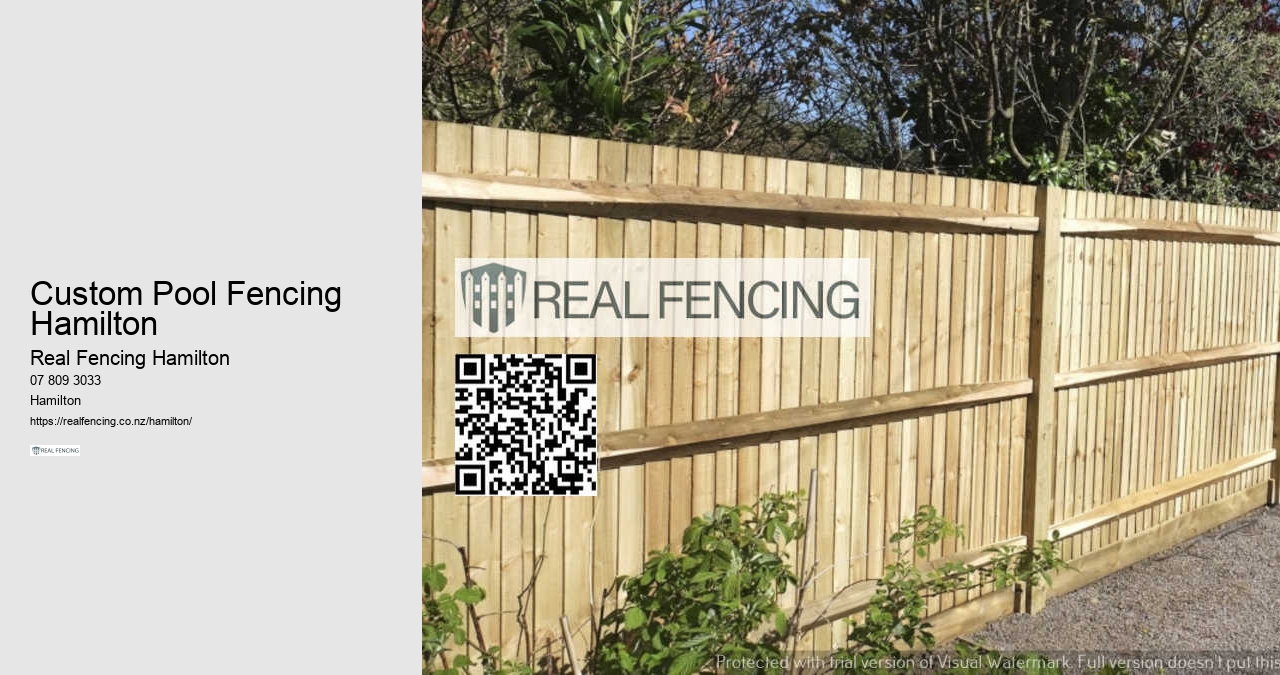 Garden Fencing Hamilton NZ