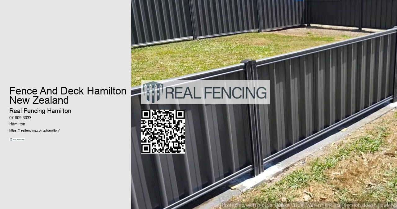 Fence Painting Hamilton NZ