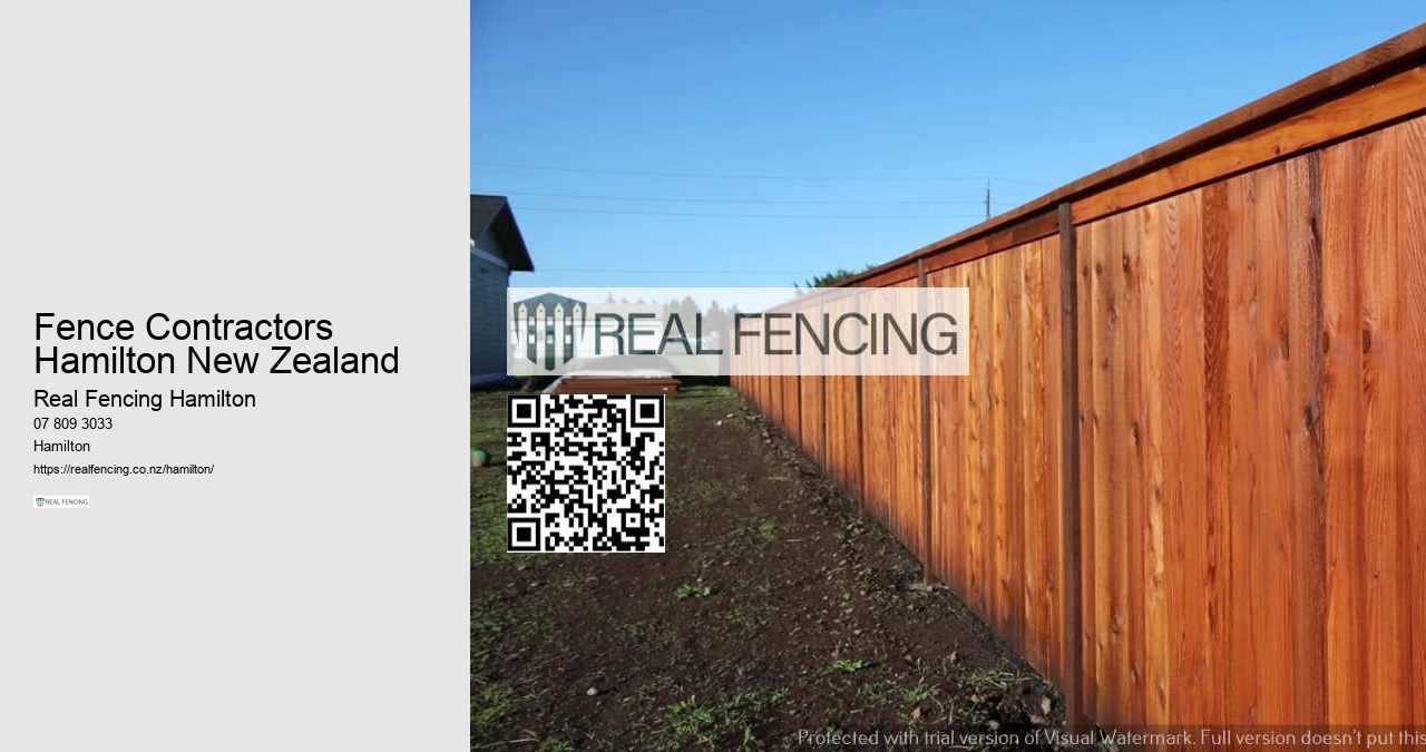 PVC Fencing Hamilton