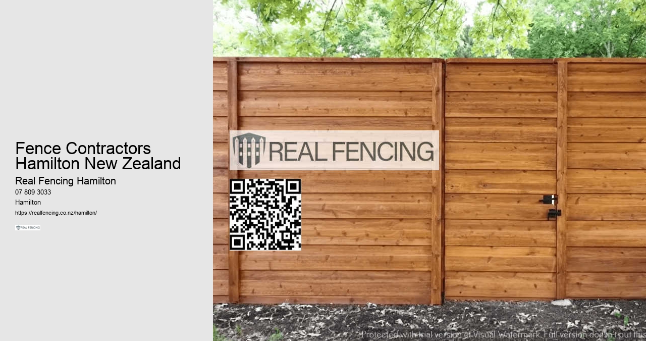 Fence Contractor Services Hamilton