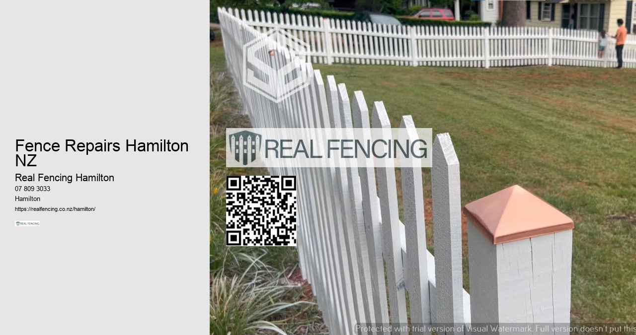 Timber Fencing Hamilton NZ