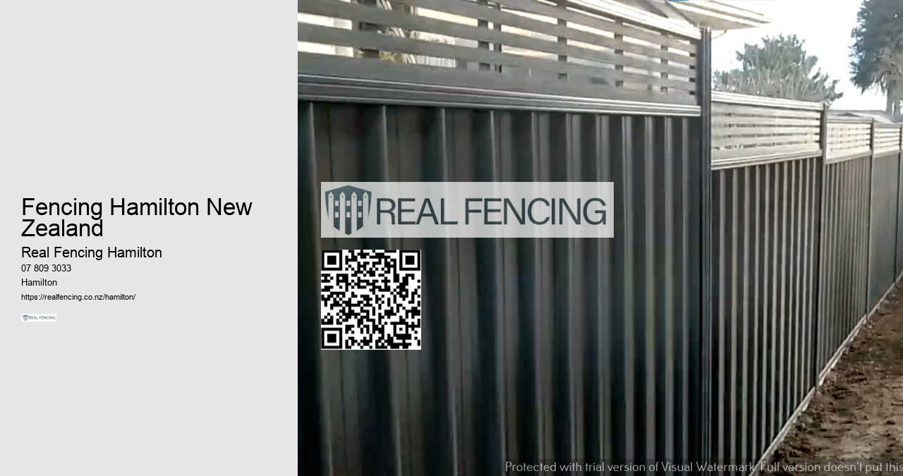 Commercial Fencing Hamilton NZ