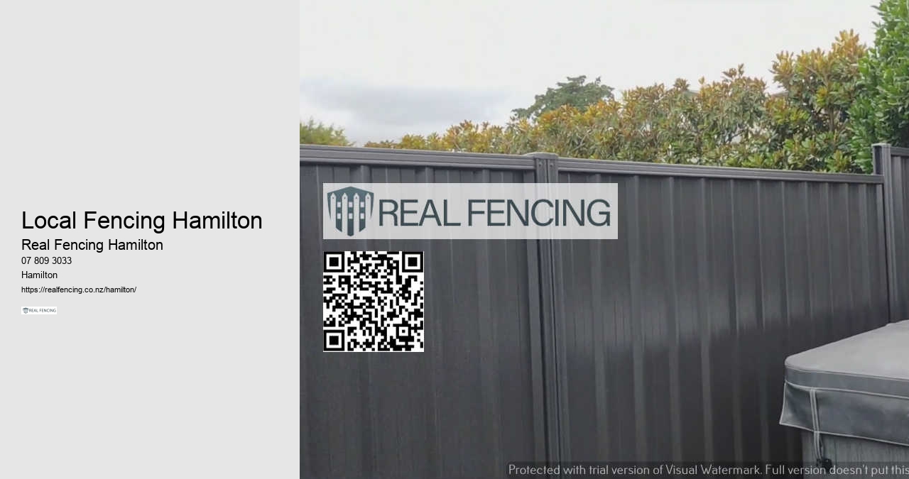 Timber Fencing Hamilton NZ