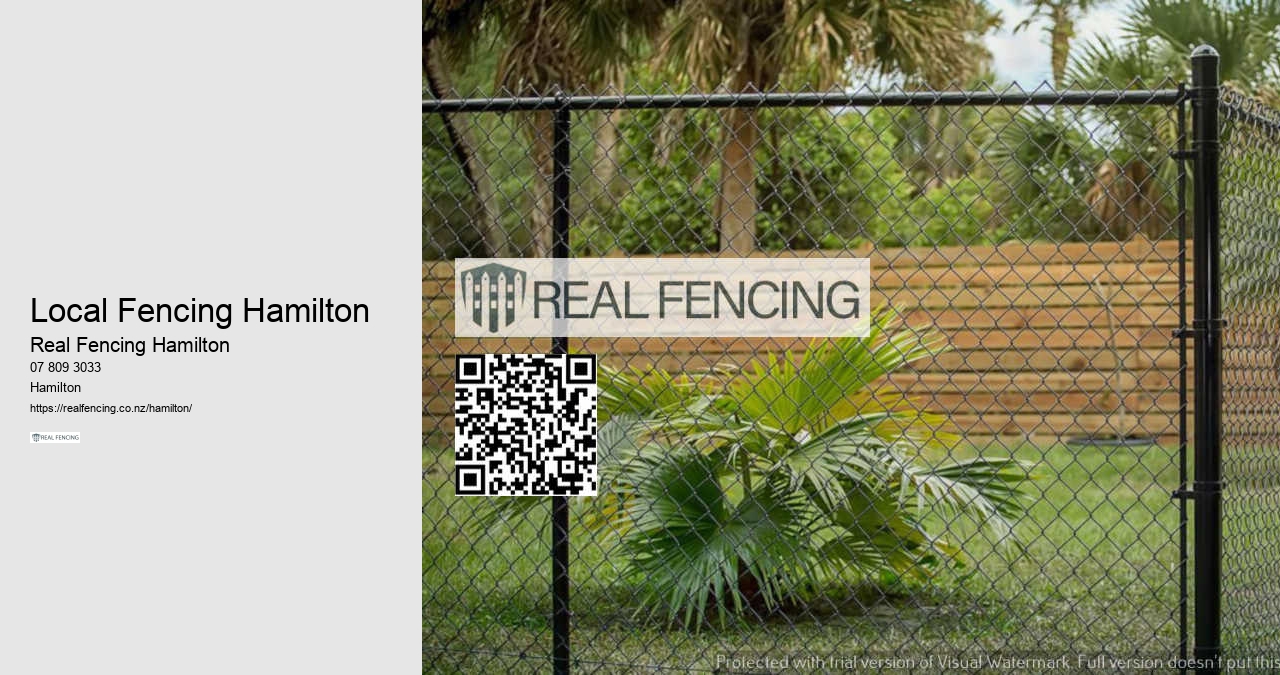 Privacy Fence Hamilton NZ