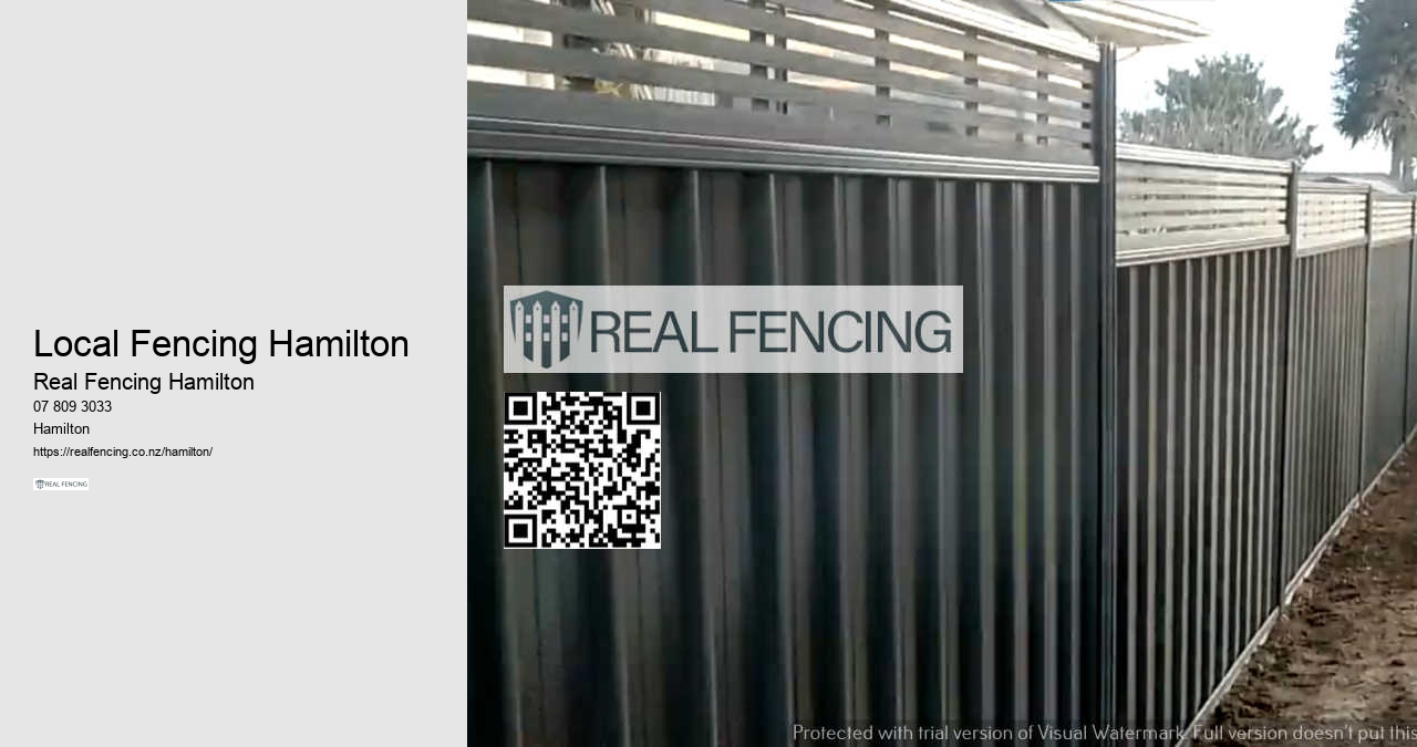 Fencing Services Hamilton