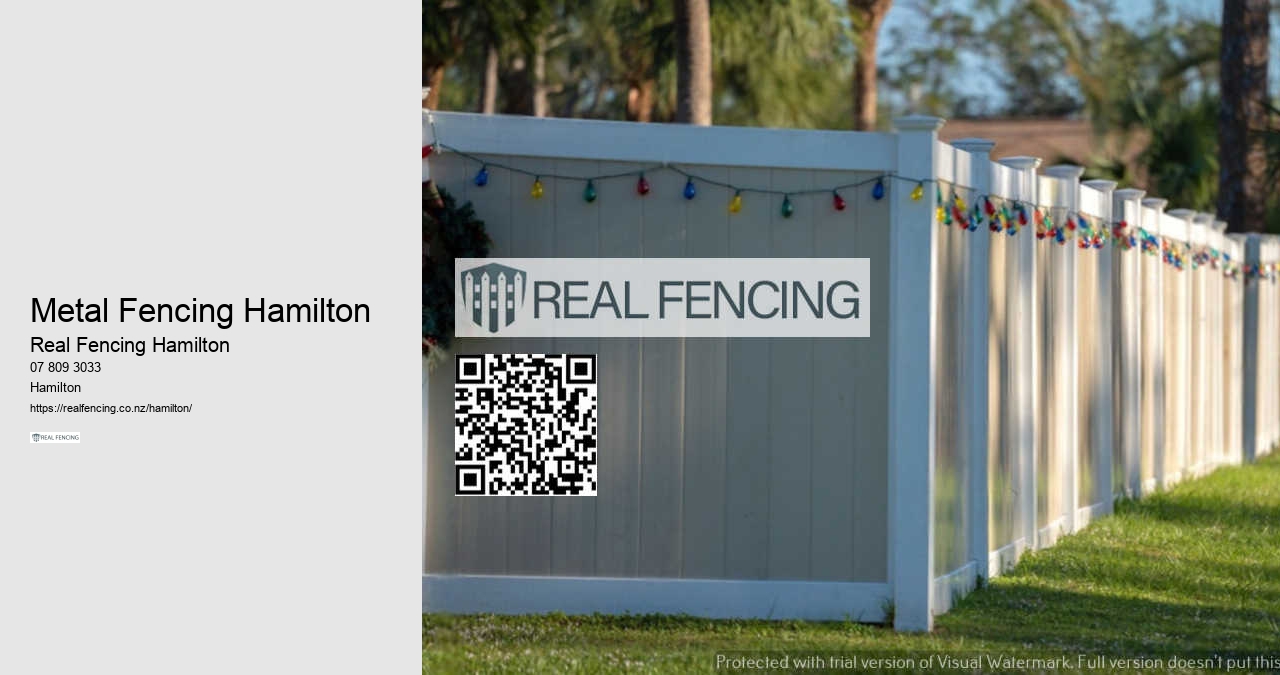 Residential Fencing Hamilton