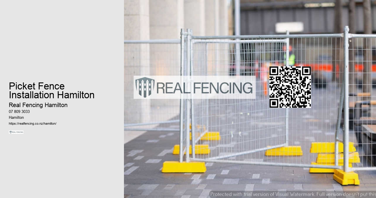 Picket Fence Installation Hamilton