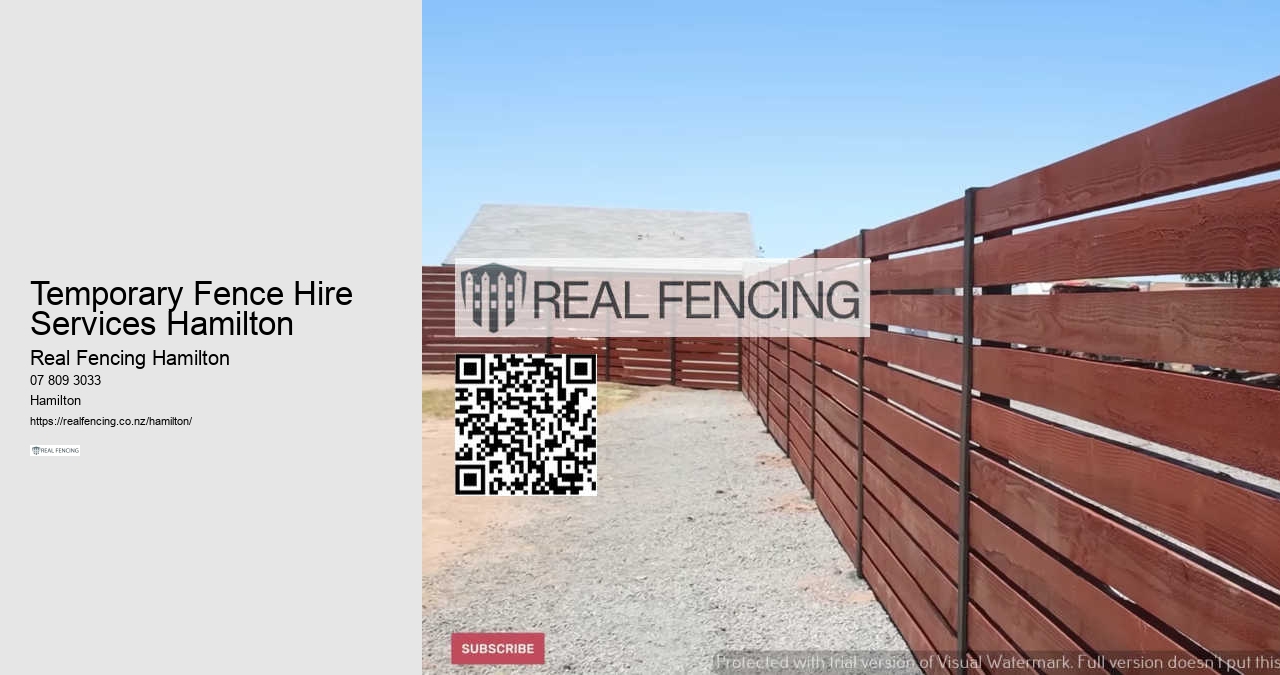 Fence Repair Services Hamilton