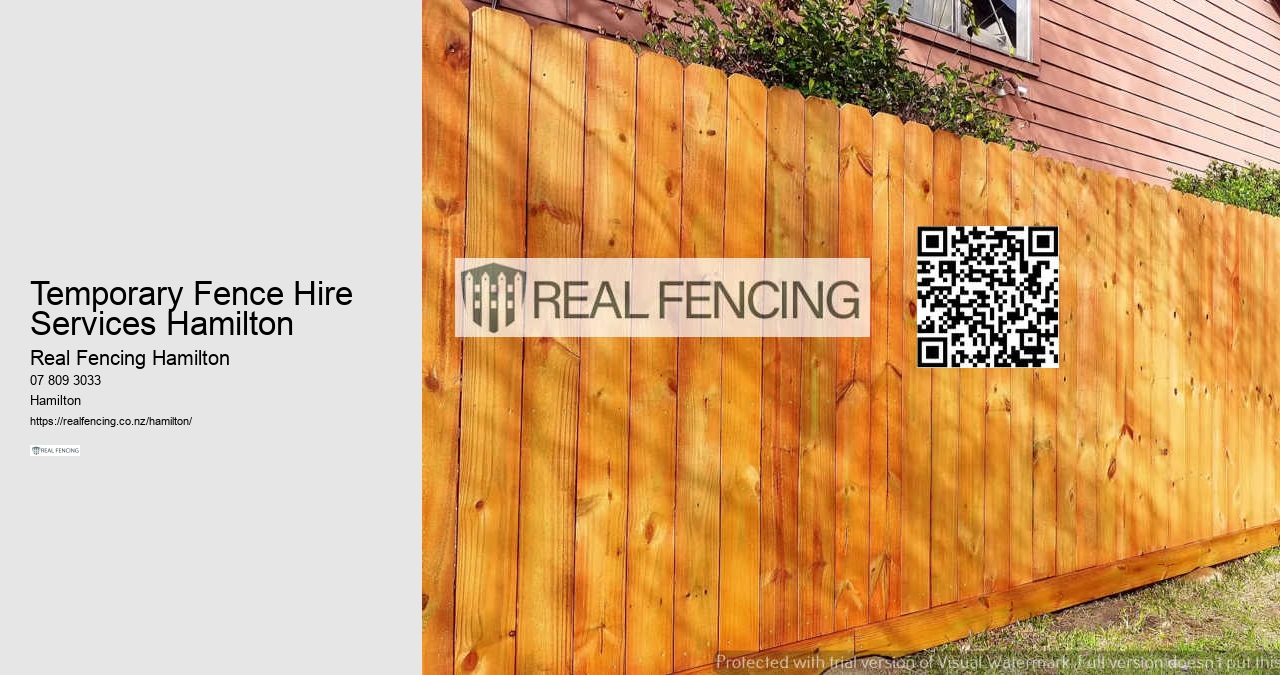Temporary Fence Hire Services Hamilton