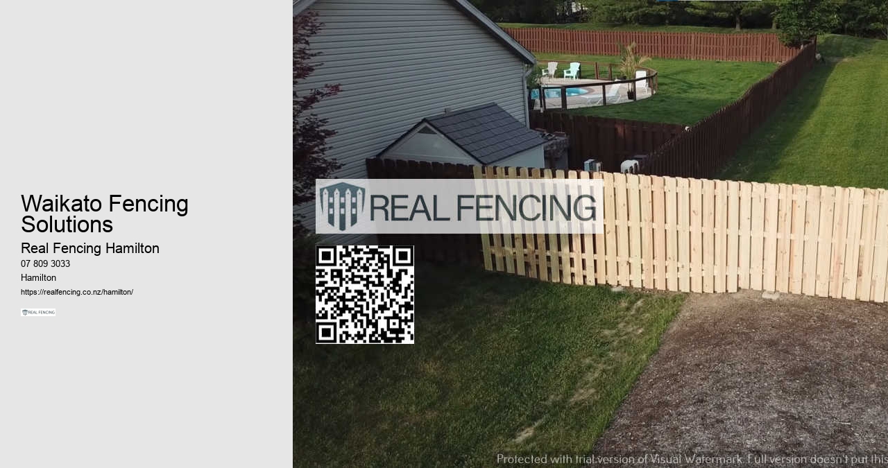 Vinyl Fence Hamilton