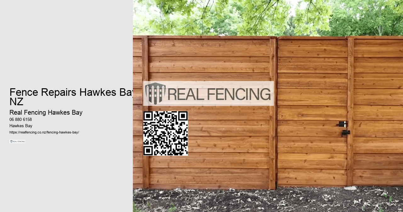 Fence Company Hawkes Bay
