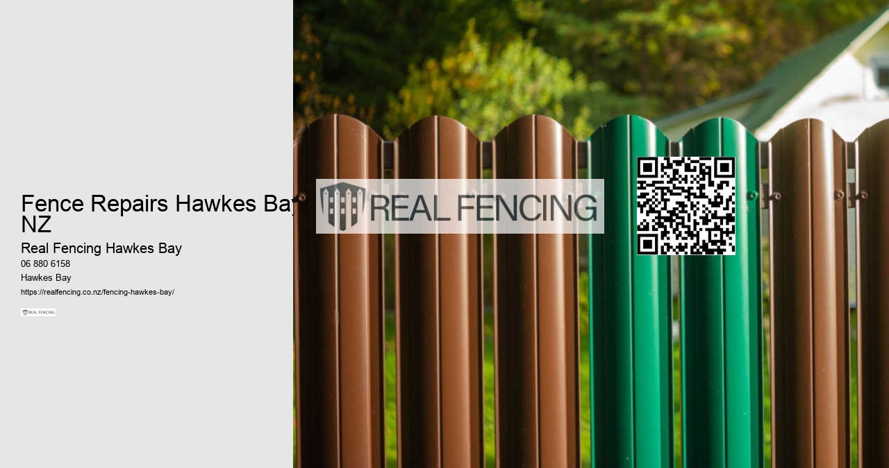 Fence Repairs Hawkes Bay NZ