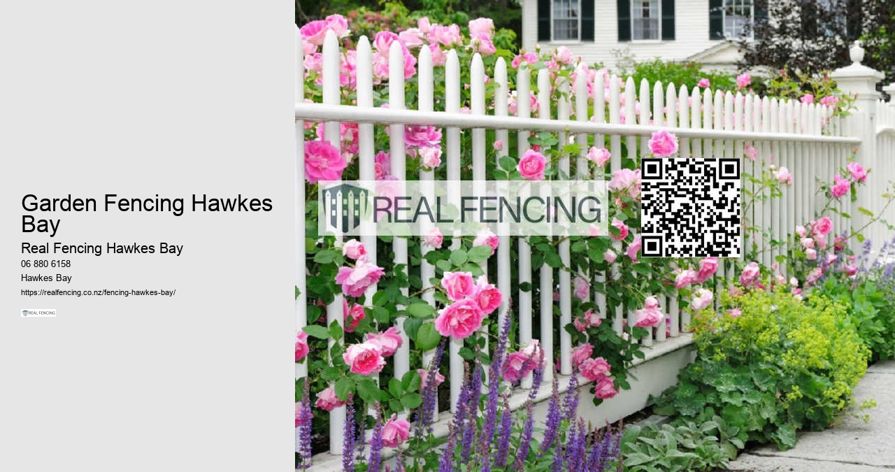 Garden Fencing Hawkes Bay