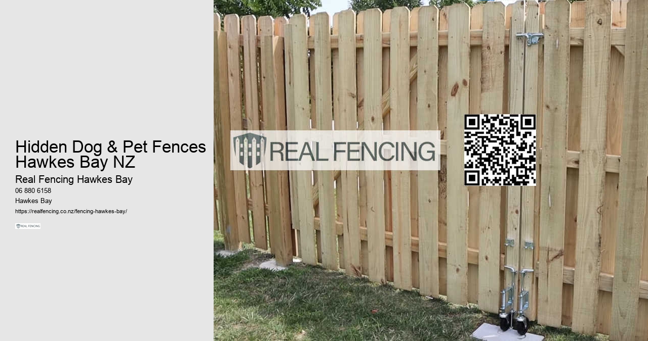 Hidden Dog & Pet Fences Hawkes Bay NZ