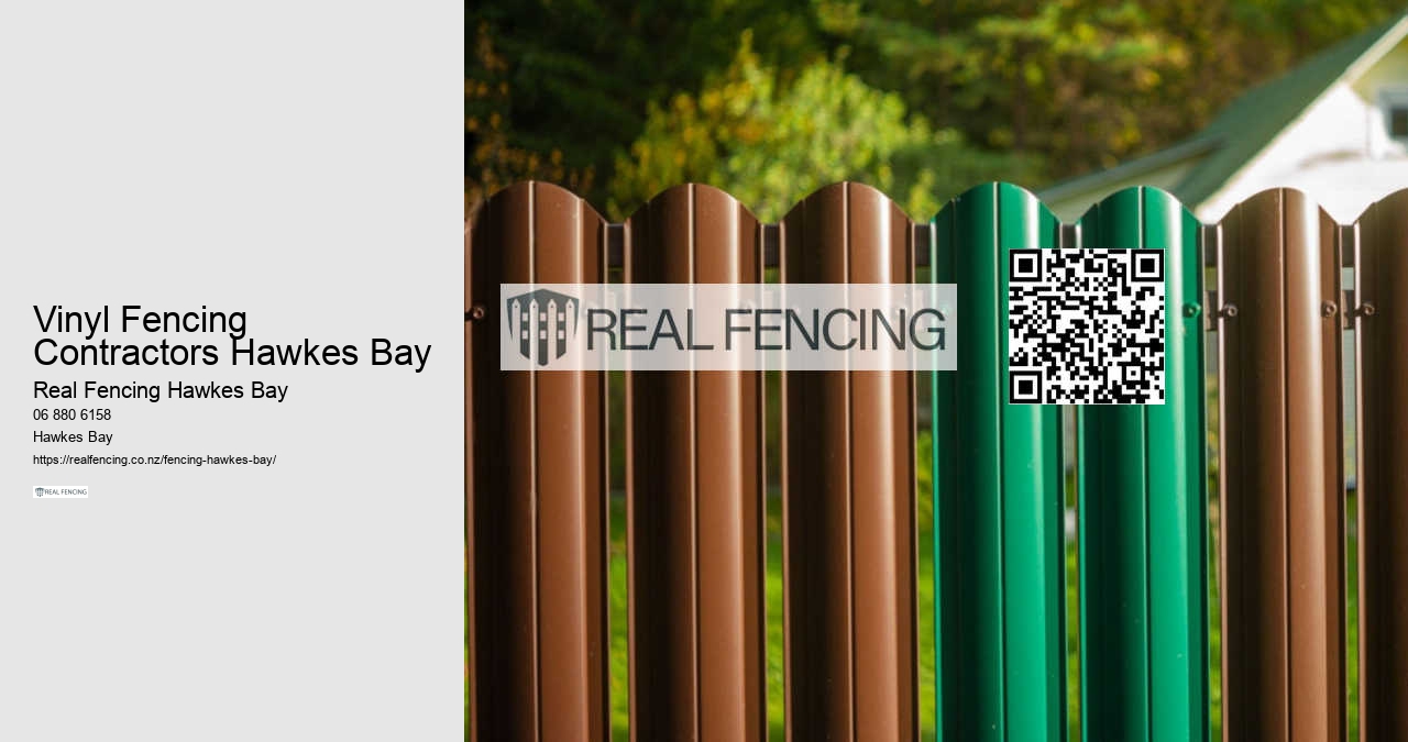 Vinyl Fencing Contractors Hawkes Bay
