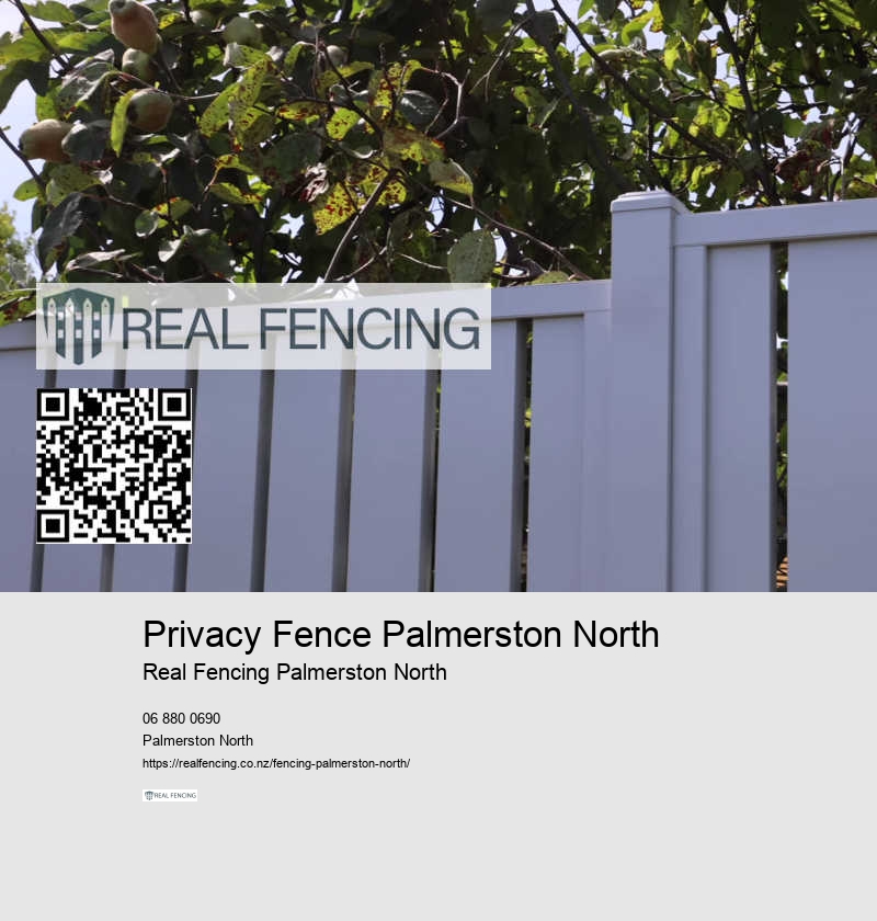 Wood Fence Palmerston North