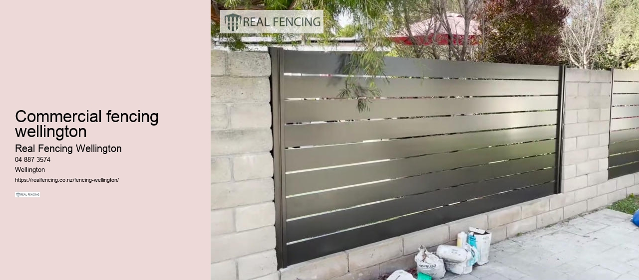 commercial fencing wellington