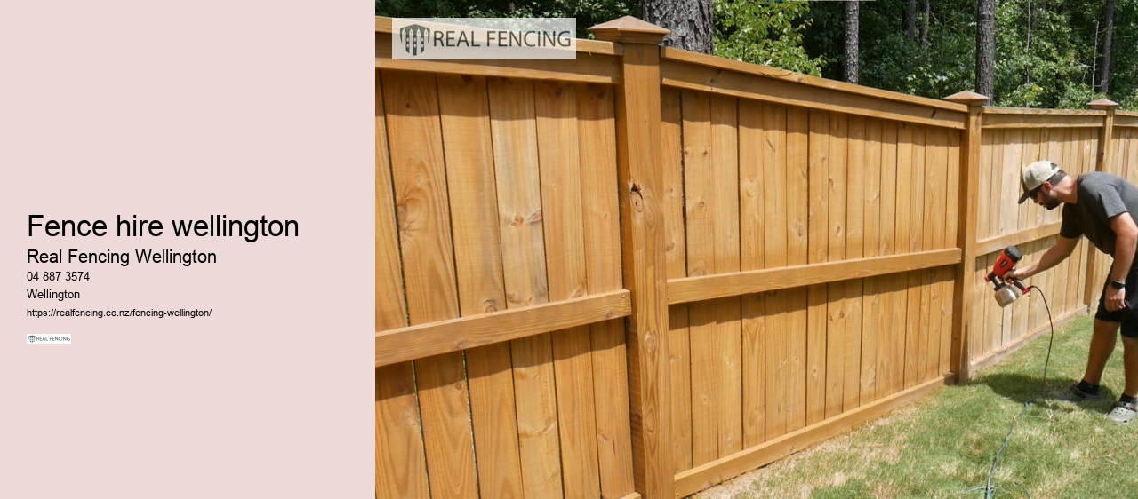 fence hire wellington