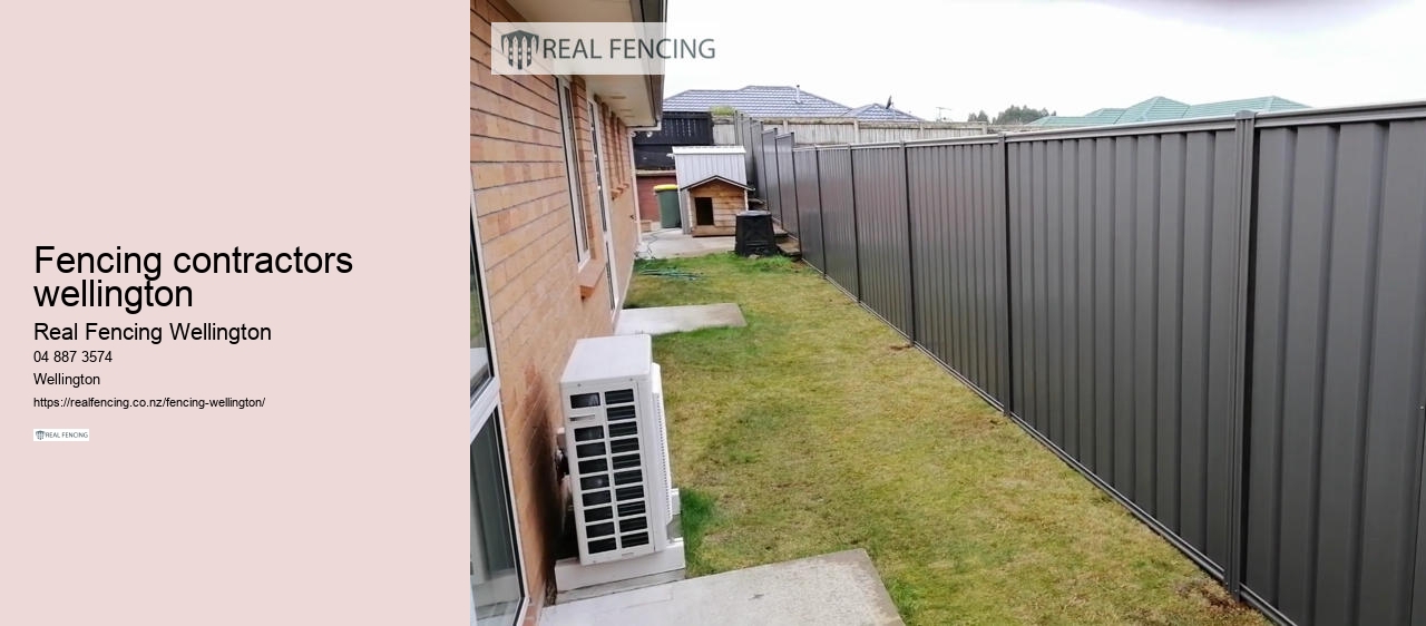 fencing contractors wellington