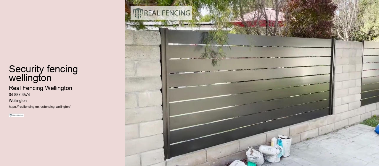 security fencing wellington